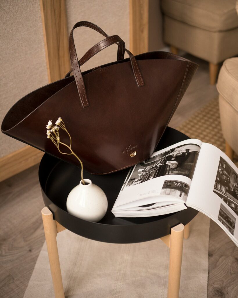 Premium Leather Shopper Bag